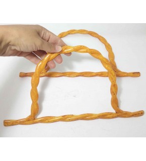 Çanta Aksesuar Bambu Görünümlü Plastik Çanta Sapı