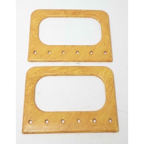 Çanta Aksesuar Bambu Görünümlü Plastik Çanta Sapı