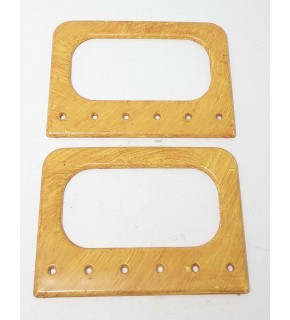 Çanta Aksesuar Bambu Görünümlü Plastik Çanta Sapı