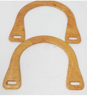 Çanta Aksesuar Bambu Görünümlü Plastik Çanta Sapı