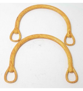 Çanta Aksesuar Bambu Görünümlü Plastik Çanta Sapı