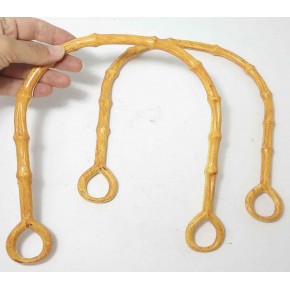 Çanta Aksesuar Bambu Görünümlü Plastik Çanta Sapı