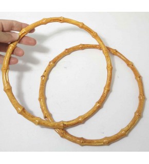 Çanta Aksesuar Bambu Görünümlü Plastik Çanta Sapı