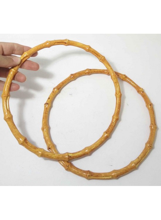 Çanta Aksesuar Bambu Görünümlü Plastik Çanta Sapı