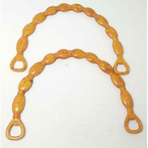 Çanta Aksesuar Bambu Görünümlü Plastik Çanta Sapı