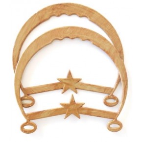 Çanta Aksesuar Bambu Görünümlü Plastik Çanta Sapı B15