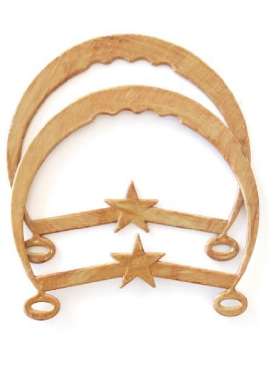 Çanta Aksesuar Bambu Görünümlü Plastik Çanta Sapı B15