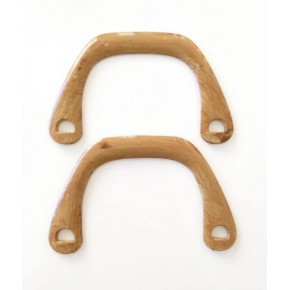 Çanta Aksesuar Bambu Görünümlü Plastik Çanta Sapı B22