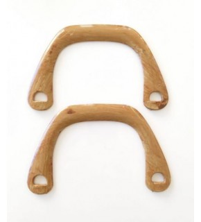 Çanta Aksesuar Bambu Görünümlü Plastik Çanta Sapı B22