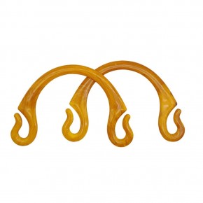 Çanta Aksesuar Bambu Görünümlü Plastik Çanta Sapı No:28 Açık Renk