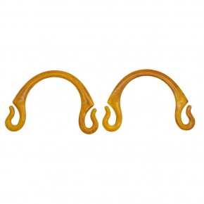 Çanta Aksesuar Bambu Görünümlü Plastik Çanta Sapı No:28 Açık Renk