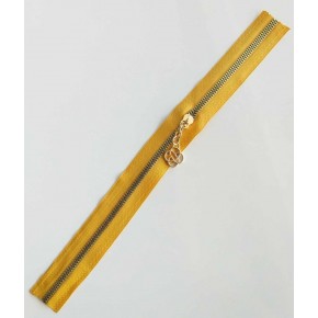 Çanta Aksesuar Başlıklı Fermuar 30 Cm Light Gold Metal Hardal