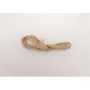 Çanta Aksesuar Bej Mumlu Deri Dikme İpi 1 Metre