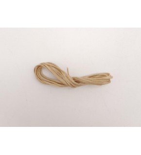 Çanta Aksesuar Bej Mumlu Deri Dikme İpi 1 Metre