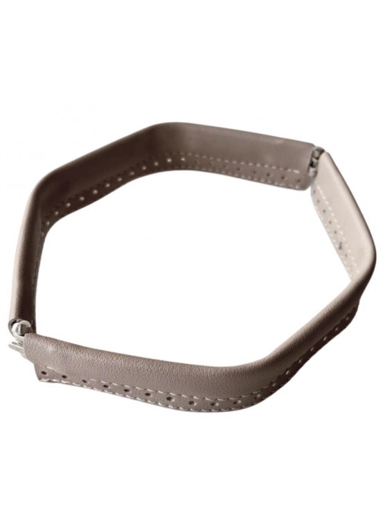 Çanta Aksesuar Bej Renk Derili Metal Çanta Ağzı 24 Cm Çanta Aksesuar Bej Renk Derili Metal Çanta Ağzı 24 Cm