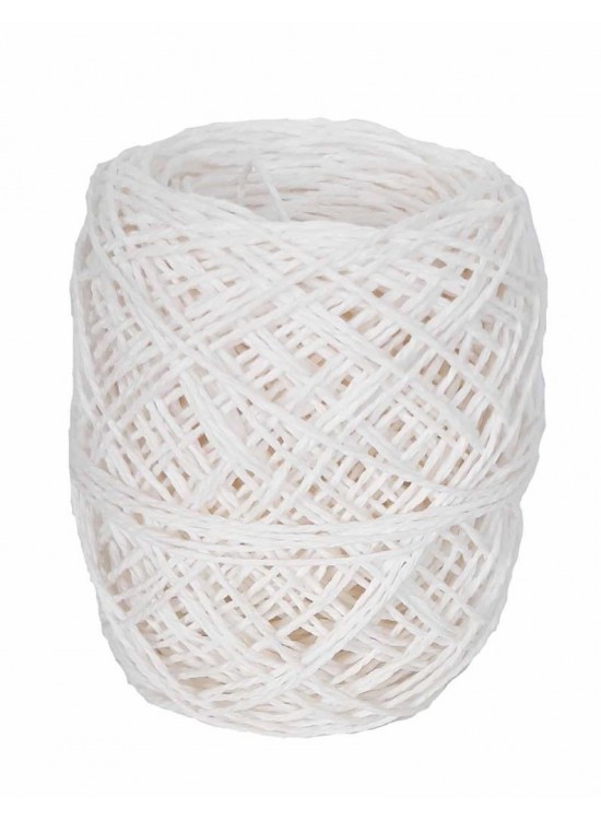 Çanta Aksesuar Beyaz 50 Gr Sarılmış Kağıt İp