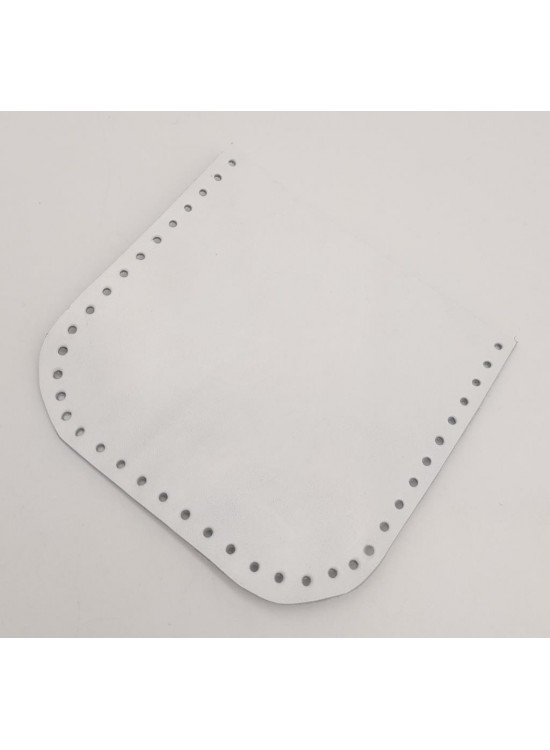 Çanta Aksesuar Beyaz Gerçek Deri 12x12 cm Oval Kenar Cep Çanta Aksesuar Beyaz Gerçek Deri 12x12 cm Oval Kenar Cep