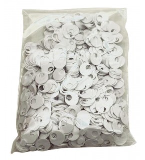 Çanta Aksesuar Beyaz Renk 1 Cm Pul 40 Gr