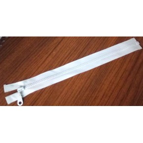 Çanta Aksesuar Beyaz Renk 30 Cm Kemik Diş Fermuar