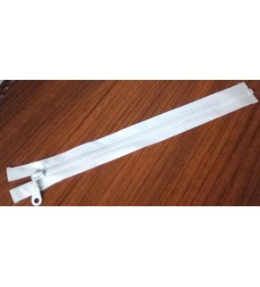 Çanta Aksesuar Beyaz Renk 30 Cm Kemik Diş Fermuar