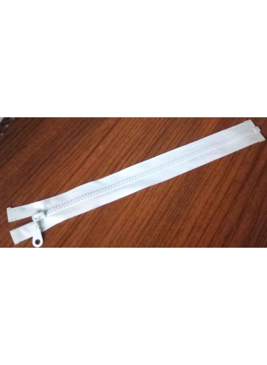 Çanta Aksesuar Beyaz Renk 30 Cm Kemik Diş Fermuar