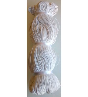 Çanta Aksesuar Beyaz Renk Mumlu Koton İp