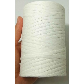 Çanta Aksesuar Beyaz Renk Rafya İp