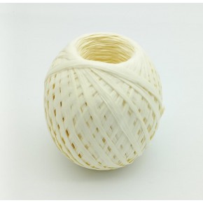 Çanta Aksesuar Bobin Rafya 150 Gr Krem