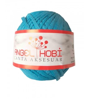 Çanta Aksesuar Bobin Rafya 150 Gr Turkuaz No:7