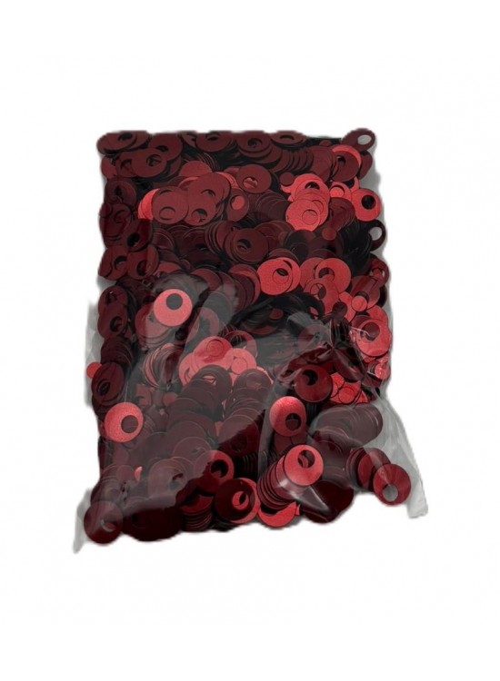 Çanta Aksesuar Bordo Renk 1 Cm Pul 40 Gr