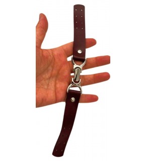 Çanta Aksesuar Bordo Renk Kancalı Böce, Kilit, Gümüş Metalli