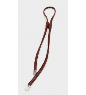 Çanta Aksesuar Bordo Suni Deri Dikişli Büzgü Gümüş Metalli