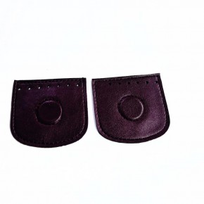 Çanta Aksesuar Bordo Suni Derili Tek Dikim Gizli Mıknatıs