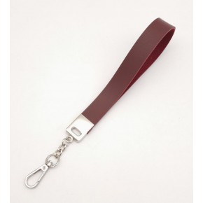 Çanta Aksesuar Bordo Tek Kat Suni Deri Zincirli Elcik Gümüş Metal