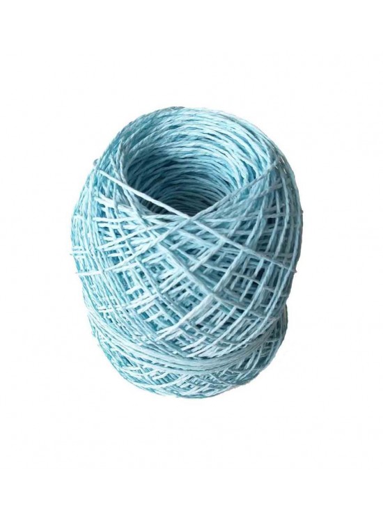 Çanta Aksesuar Buz Mavi 50 Gr Sarılmış Kağıt İp Çanta Aksesuar Buz Mavi 50 Gr Sarılmış Kağıt İp