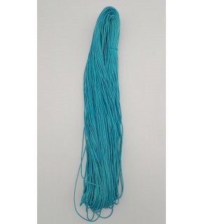 Çanta Aksesuar Buz Mavi Renk Mumlu Koton İp