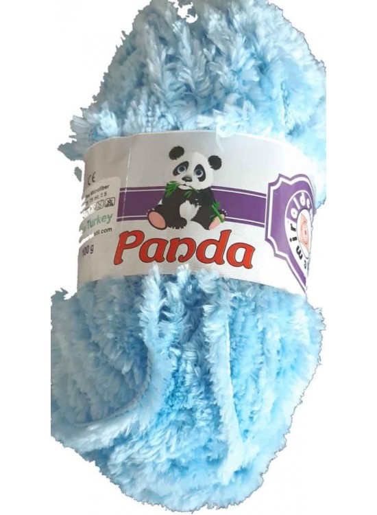 Çanta Aksesuar Buz Mavisi Renk Panda İpi