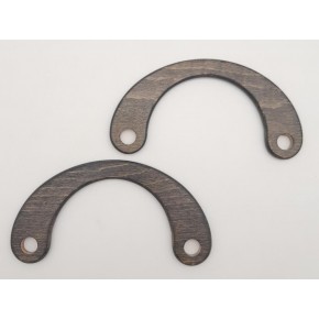 Çanta Aksesuar C Model 9x18 cm Haki Renk Ahşap Çanta Sapı