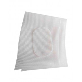 Çanta Aksesuar Çanta Kanvas Seti 12X20 Cm Tabanlı Beyaz Küçük