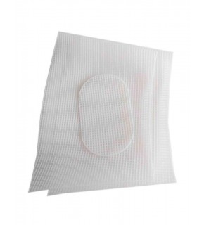 Çanta Aksesuar Çanta Kanvas Seti 12X20 Cm Tabanlı Beyaz Küçük