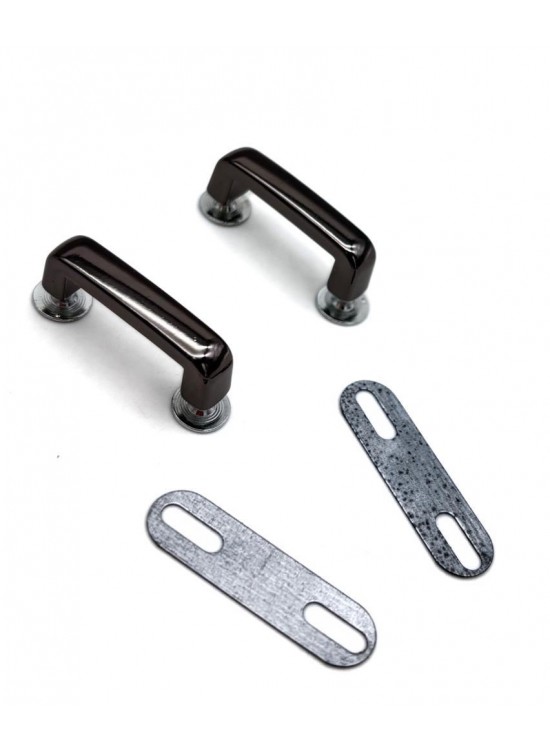 Çanta Aksesuar Çift Köprü Aparatı Füme Renk  Köşeli Model