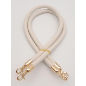 Çanta Aksesuar Çift Kordon Çanta Sapı Bej Renk Light Gold Metalli