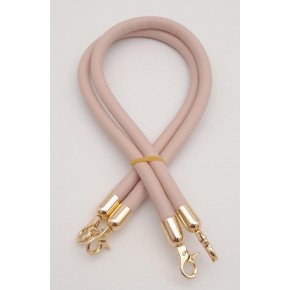 Çanta Aksesuar Çift Kordon Çanta Sapı Pudra Renk Light Gold Metalli