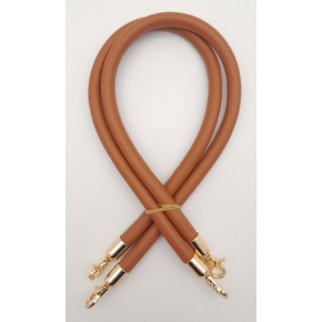 Çanta Aksesuar Çift Kordon Çanta Sapı Taba Renk Light Gold Metalli