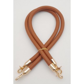 Çanta Aksesuar Çift Kordon Çanta Sapı Taba Renk Light Gold Metalli