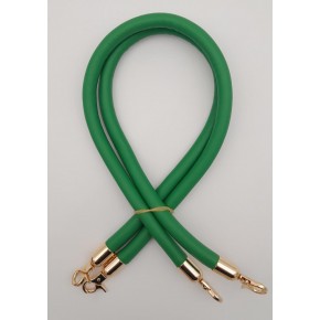 Çanta Aksesuar Çift Kordon Çanta Sapı Yeşil Renk Light Gold Metalli