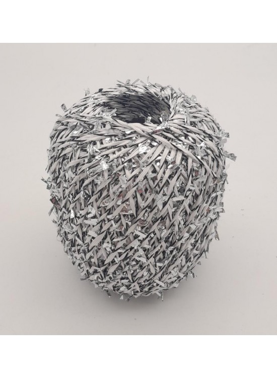 Çanta Aksesuar Confetti Kağıt İp Beyaz Gri Renk