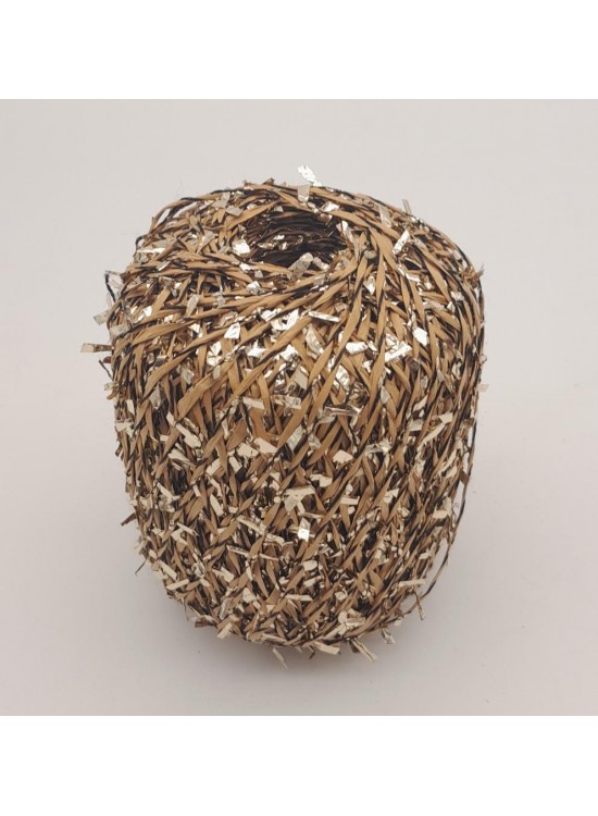Çanta Aksesuar Confetti Kağıt İp Hasır Gold Renk