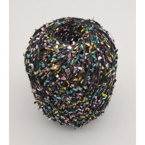 Çanta Aksesuar Confetti Kağıt İp Siyah Renkli