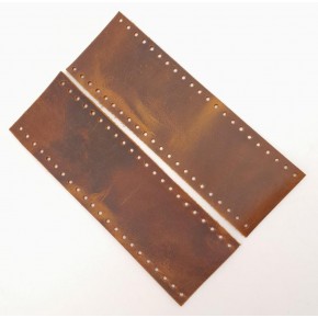 Çanta Aksesuar Crazy Oil Hardal Gerçek Deri Tutma Sapı 18X6 Cm Simit Sap